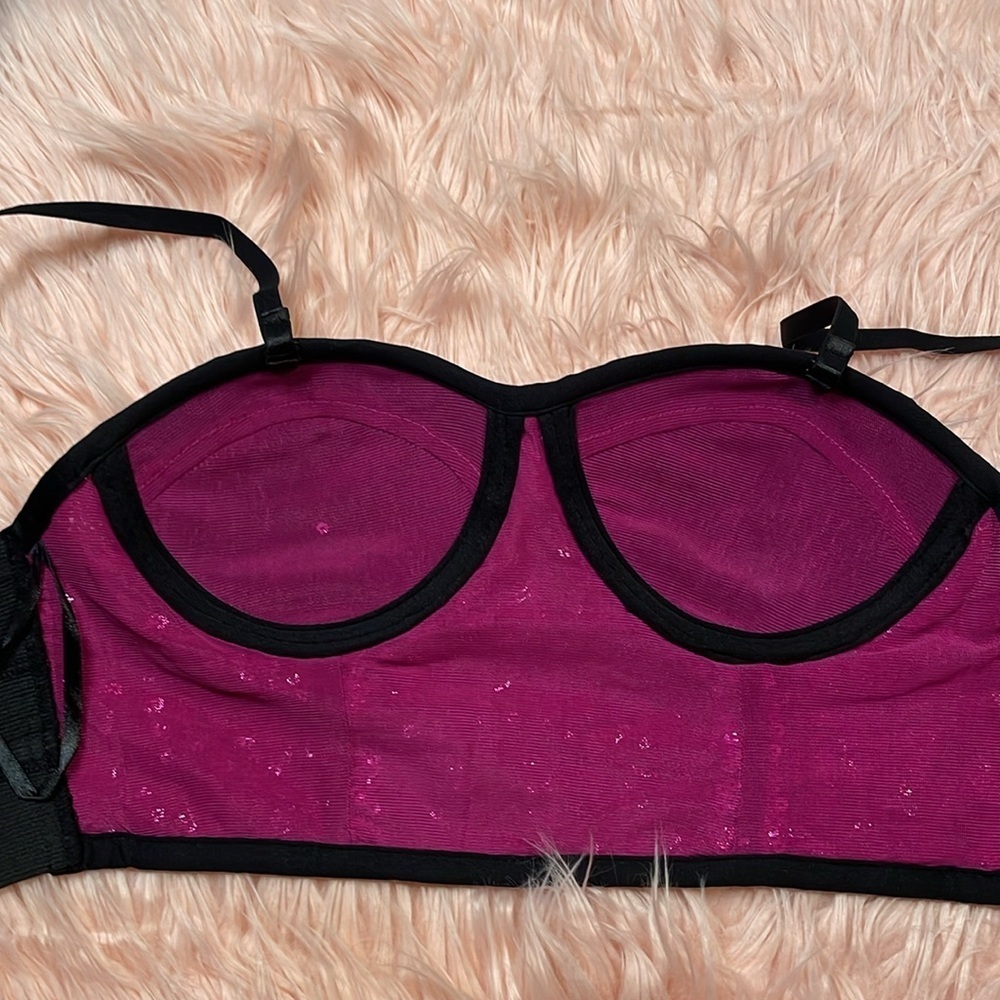 Balera Pink Sequin Top - Picture 4 of 6